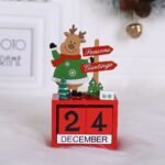 Decoratiune ren de tip calendar pentru Craciun