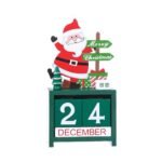 Decoratiune Mos Craciun de tip calendar