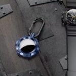 Husa de protectie albastra pentru AirTag
